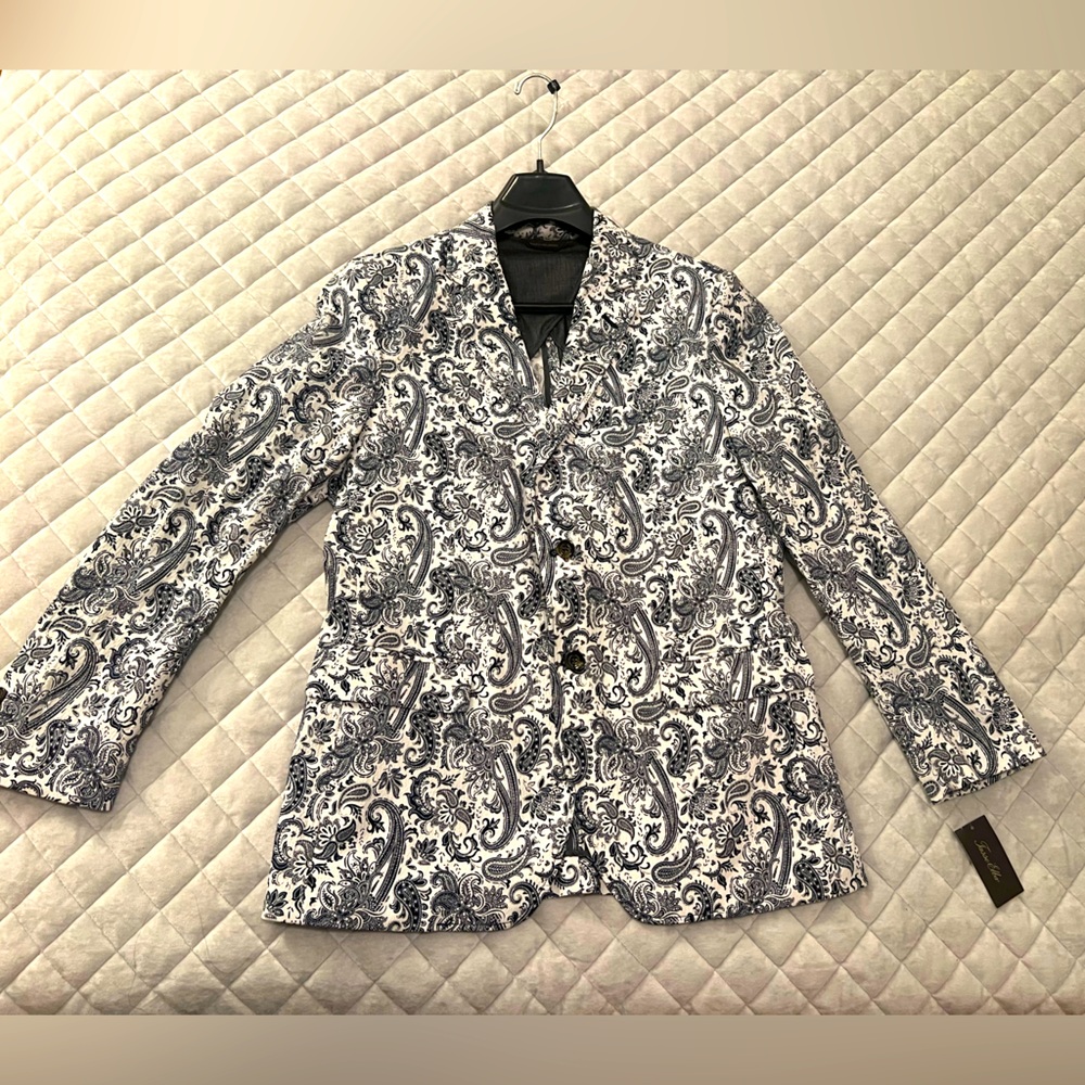 Brand New Paisley Men’s Suit Jacket